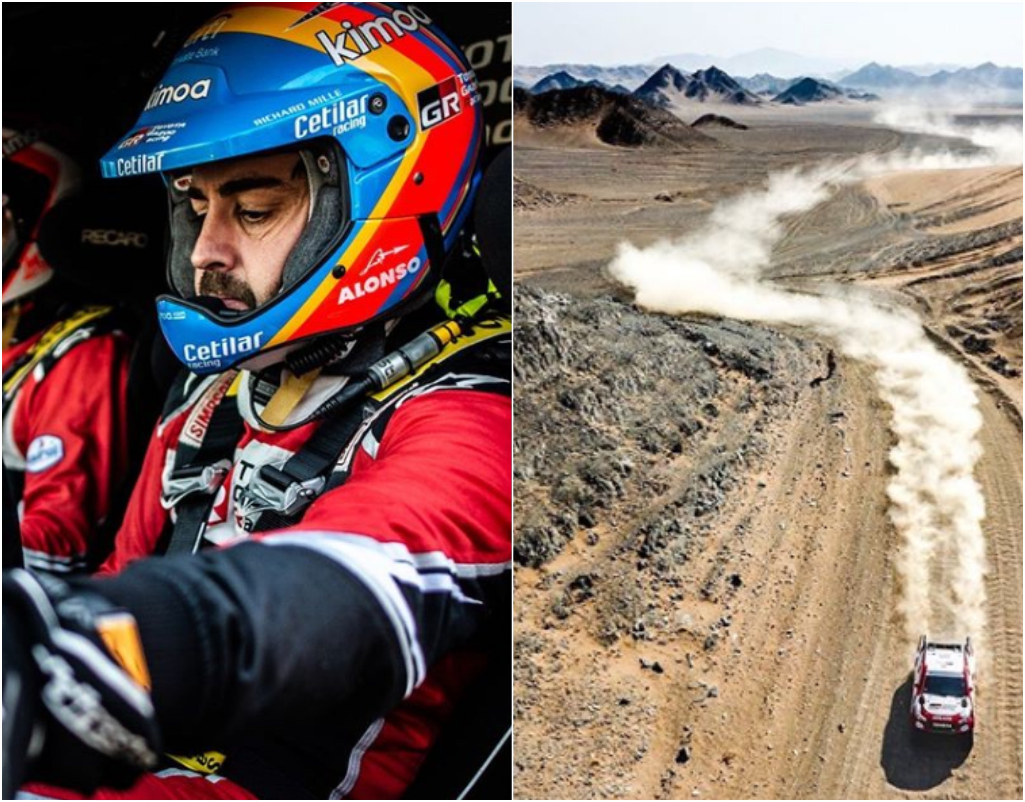 Fernando Alonso, logra el cuarto puesto en la segunda etapa del Rally Ula Neom Fernando Alonso, logra el cuarto puesto en la segunda etapa del Rally Ula Neom