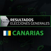 Resultados elecciones generales 10N en la comunidad de Canarias