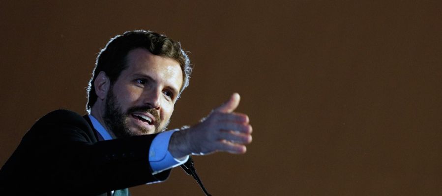 Pablo Casado durante un acto del PP Pablo Casado durante un acto del PP