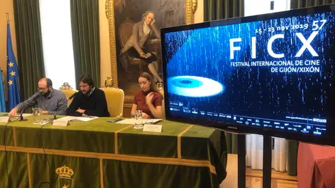 Presentación de la 57 edición del Festival Internacional de Cine de Gijón El FICX se celebrará del 15 al 23 de noviembre
