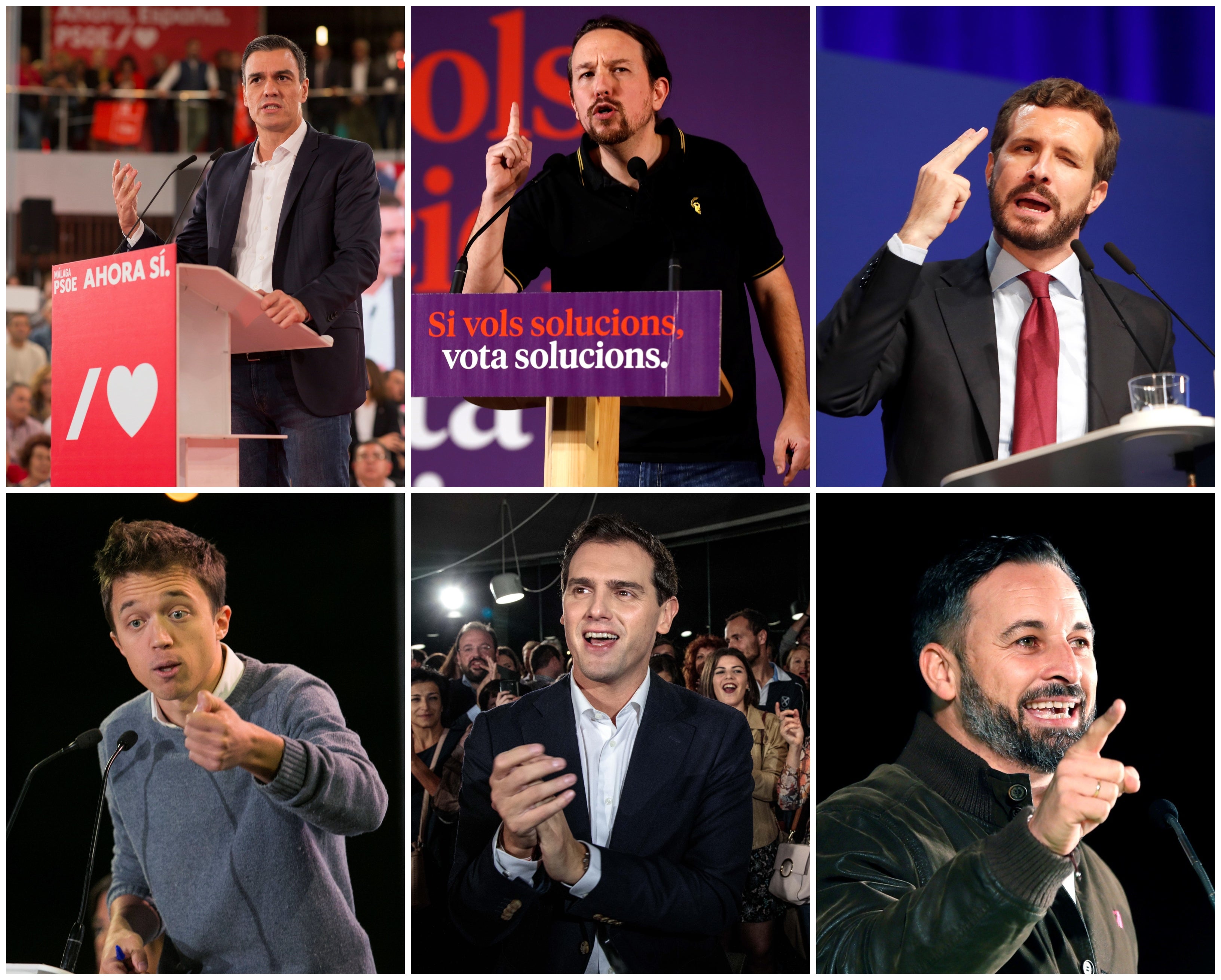 Los partidos cierran la campaña electoral del 10N en Madrid y Barcelona sin despejar el bloqueo Los partidos cierran la campaña electoral del 10N en Madrid y Barcelona sin despejar el bloqueo