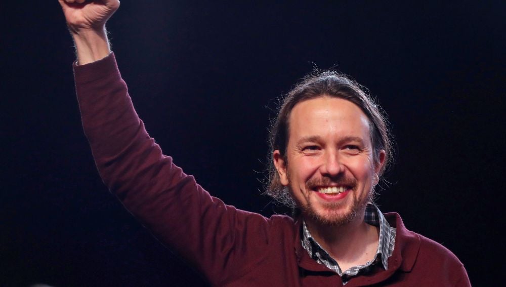 Pablo Iglesias interviene en el acto de cierre de campaña de Unidas Podemos, que ha tenido lugar este viernes en Madrid