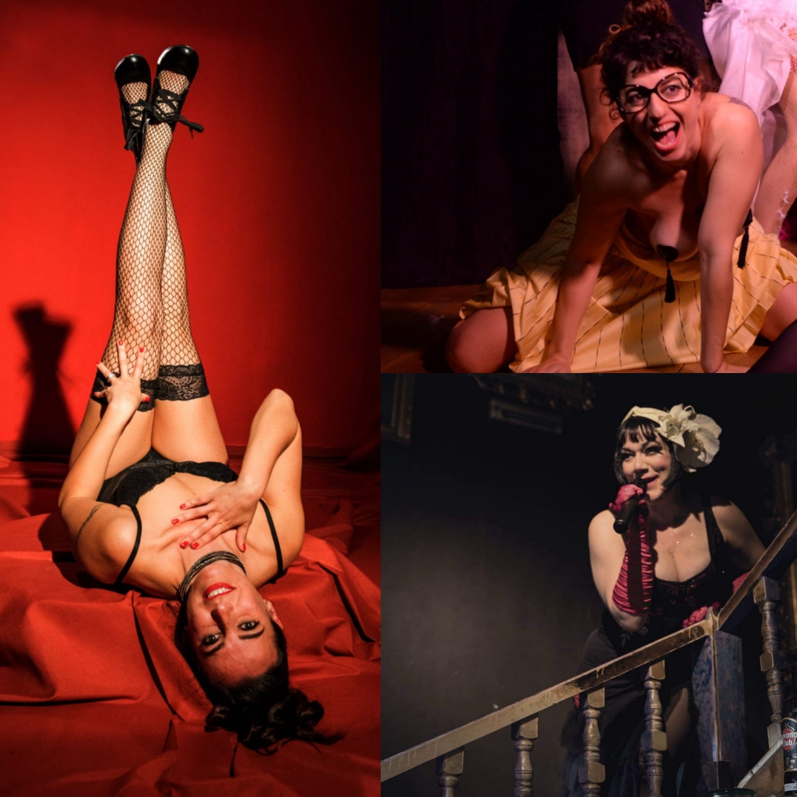 Cabaret Burlesque y Danza-Teatro este fin de semana en el Teatro de La Sensación Cabaret Burlesque y Danza-Teatro este fin de semana en el Teatro de La Sensación