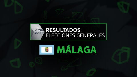 Resultados elecciones generales 10N en la provincia de M&aacute;laga
