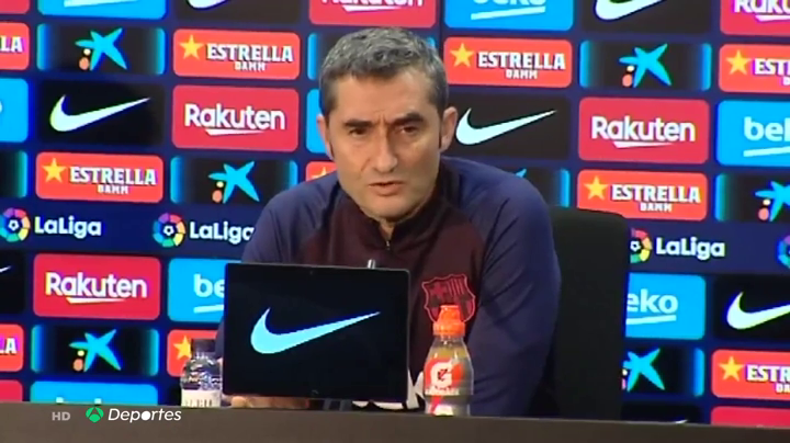Valverde: "Los tres puntos de la Real son los mismos que los que del Clásico" Valverde: "Los tres puntos de la Real son los mismos que los que del Clásico"