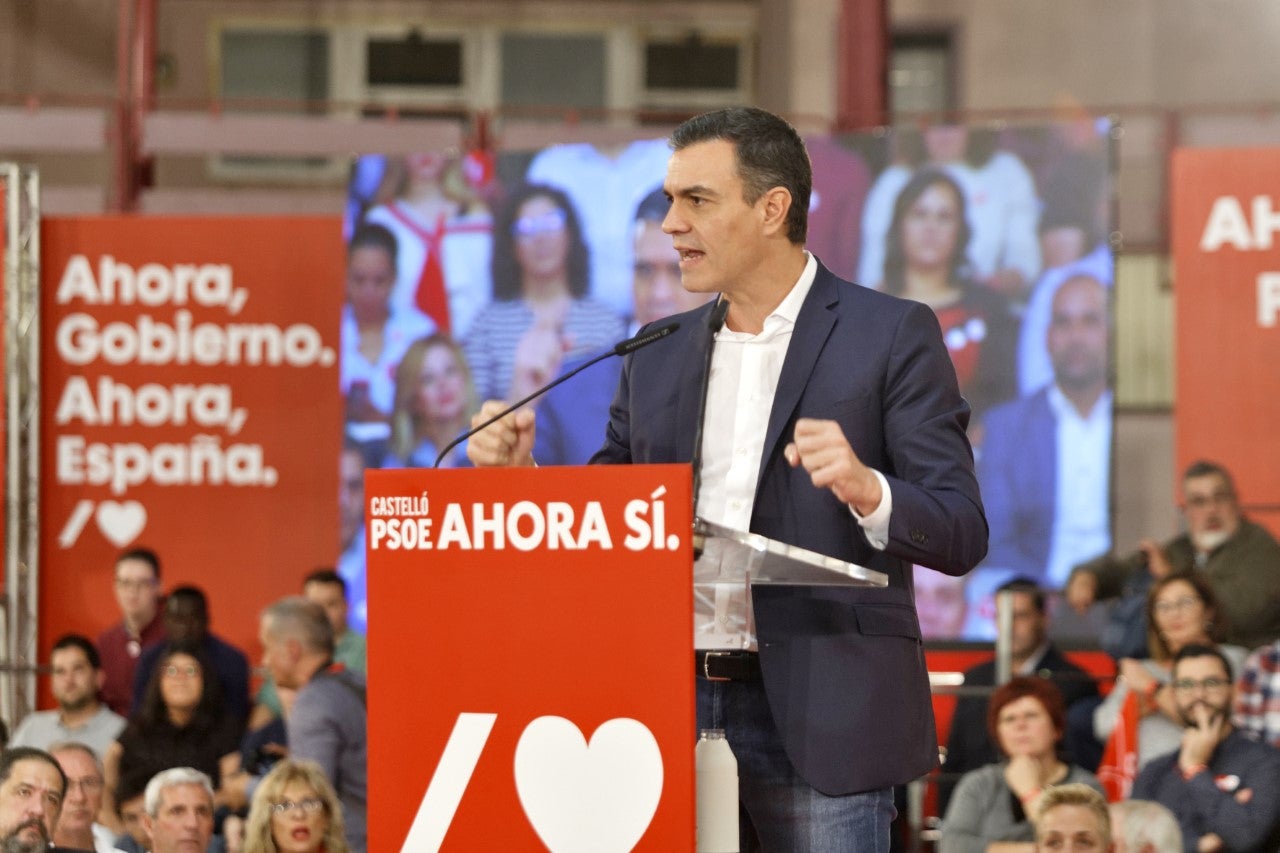 Sánchez promete en Castellón mejorar la financiación de la Comunitat si logra formar gobierno Sánchez promete en Castellón mejorar la financiación de la Comunitat si logra formar gobierno