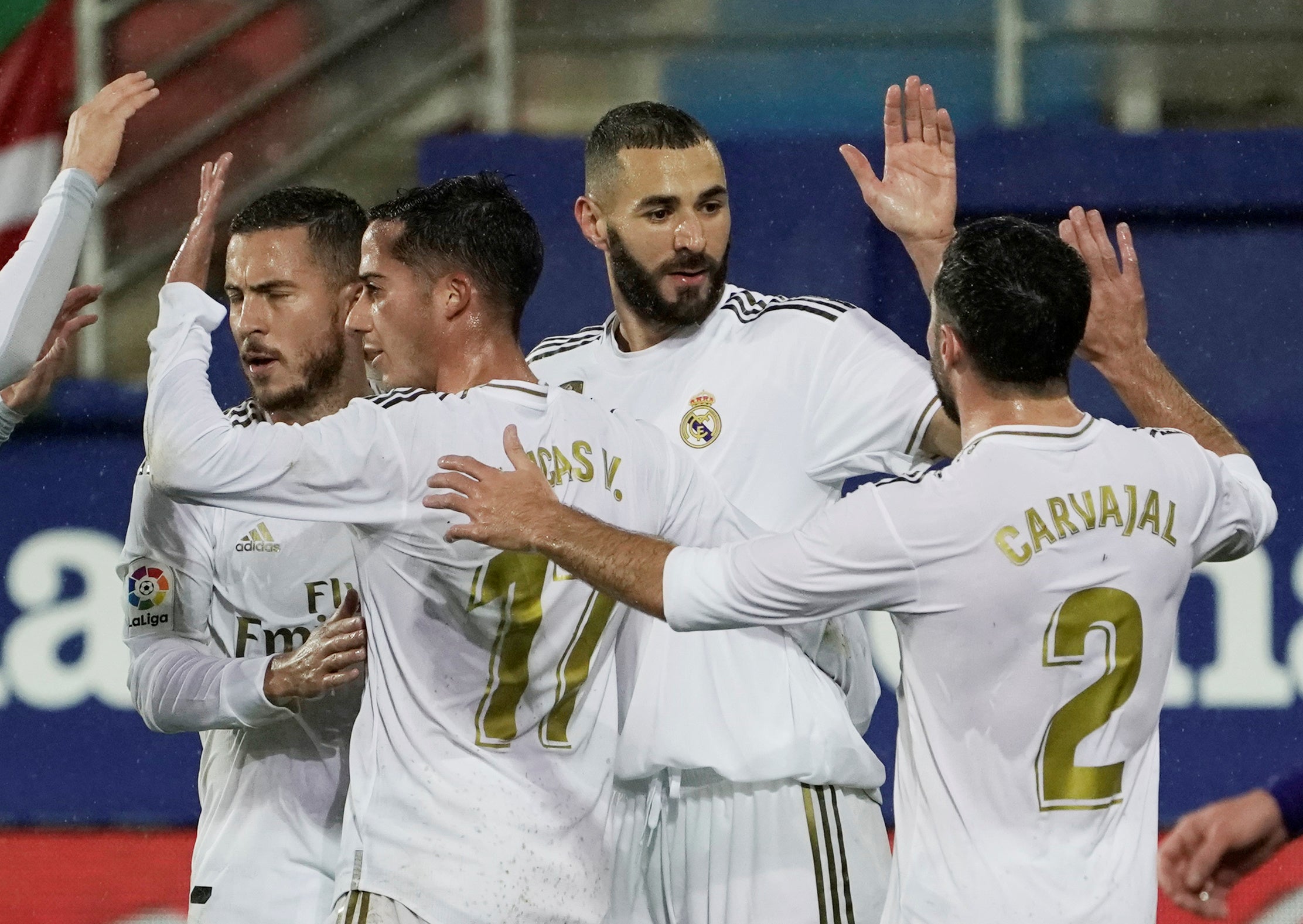 Goleada y exhibición del Real Madrid ante el Eibar en Ipurua Goleada y exhibición del Real Madrid ante el Eibar en Ipurua