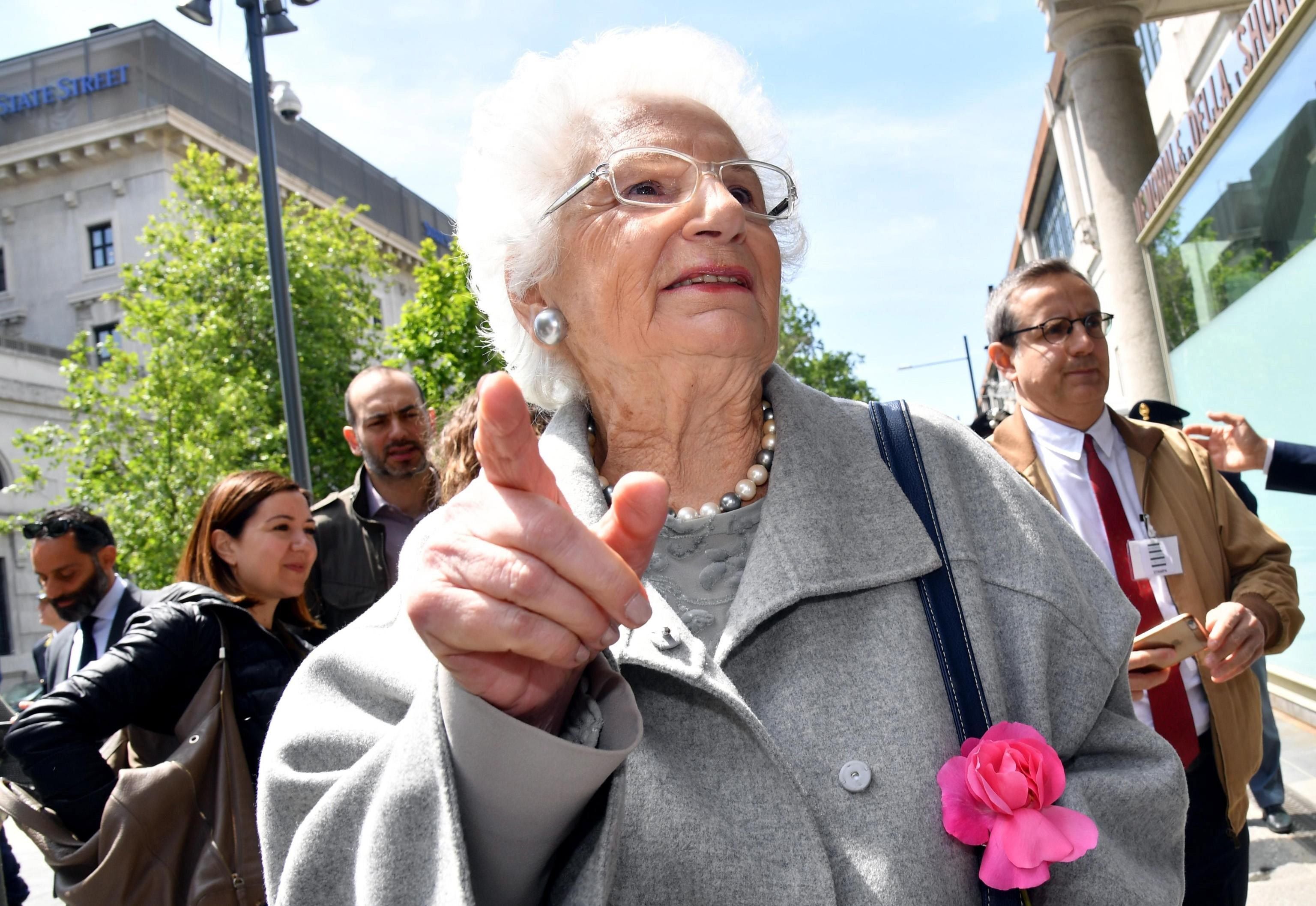 Una superviviente del Holocausto necesita protección por estar amenazada por la ultraderecha en Italia Una superviviente del Holocausto necesita protección por estar amenazada por la ultraderecha en Italia