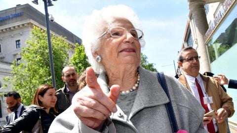 Liliana Segre, superviviente del Holocausto