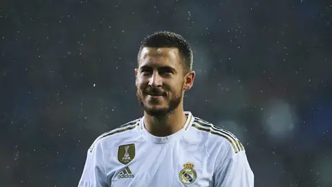 Eden Hazard sonríe Eden Hazard sonríe
