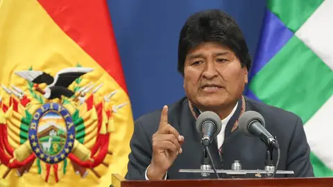 Evo Morales en una imagen de archivo Evo Morales en una imagen de archivo