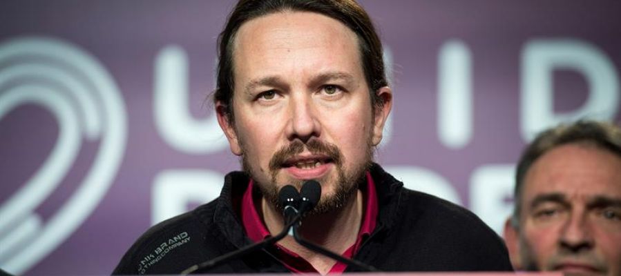 El secretario general de Unidas Podemos, Pablo Iglesias El secretario general de Unidas Podemos, Pablo Iglesias
