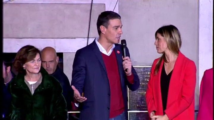 Sánchez llama a todos los partidos a actuar "con responsabilidad" para desbloquear la situación Sánchez llama a todos los partidos a actuar "con responsabilidad" para desbloquear la situación