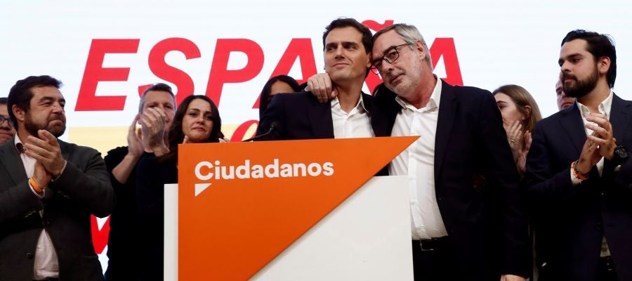 Rivera junto a Villegas el 10N Rivera junto a Villegas el 10N
