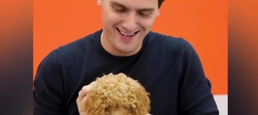 Albert Rivera y el perro Lucas Albert Rivera y el perro Lucas
