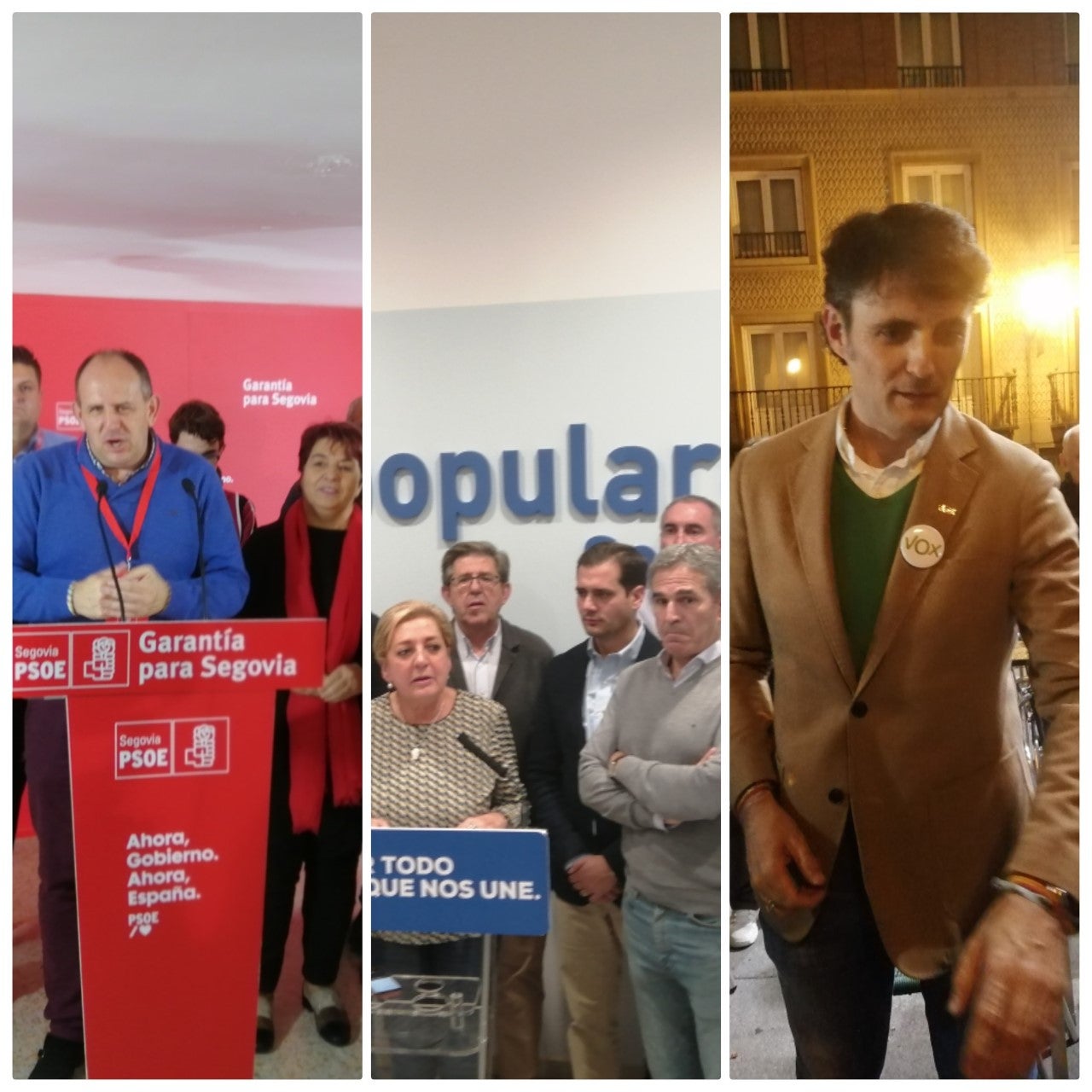 PP, PSOE y VOX obtienen representación en el Congreso de los Diputados PP, PSOE y VOX obtienen representación en el Congreso de los Diputados