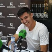 Diego González, jugador del Málaga CF