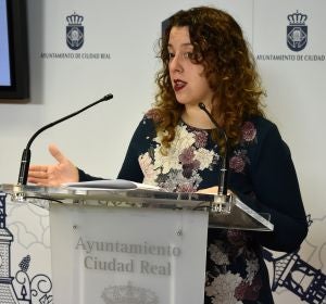 Sara Martínez, portavoz del equipo de Gobierno del Ayuntamiento de Ciudad Real Sara Martínez, portavoz del equipo de Gobierno del Ayuntamiento de Ciudad Real