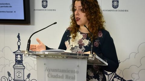 Sara Mart&iacute;nez, portavoz del equipo de Gobierno del Ayuntamiento de Ciudad Real