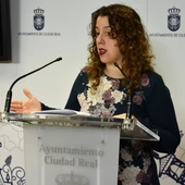 Sara Martínez, portavoz del equipo de Gobierno del Ayuntamiento de Ciudad Real Sara Martínez, portavoz del equipo de Gobierno del Ayuntamiento de Ciudad Real