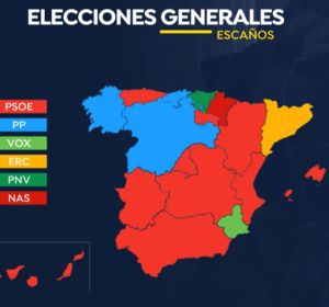 Así es el mapa electoral en las elecciones generales 2019 Así es el mapa electoral en las elecciones generales 2019