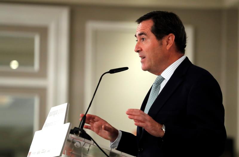 Garamendi, sobre la reunión entre los sindicatos y Junqueras: "Que lo hagan, pero yo no iré" Garamendi, sobre la reunión entre los sindicatos y Junqueras: "Que lo hagan, pero yo no iré"