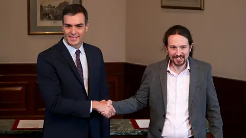 Pacto entre PSOE y Podemos Pacto entre PSOE y Podemos