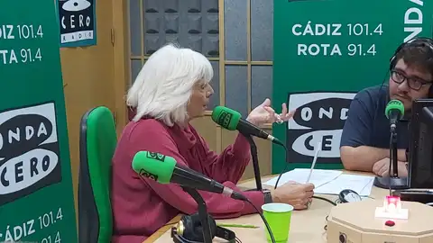 Teófila Martínez, hoy en Más de Uno Teófila Martínez, hoy en Más de Uno