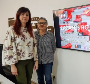 Presentación de la campaña de recogida de calzado usado en Elda. Presentación de la campaña de recogida de calzado usado en Elda.