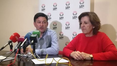 Juli&aacute;n Morcillo, durante la rueda de prensa que ha ofrecido en Ciudad Real