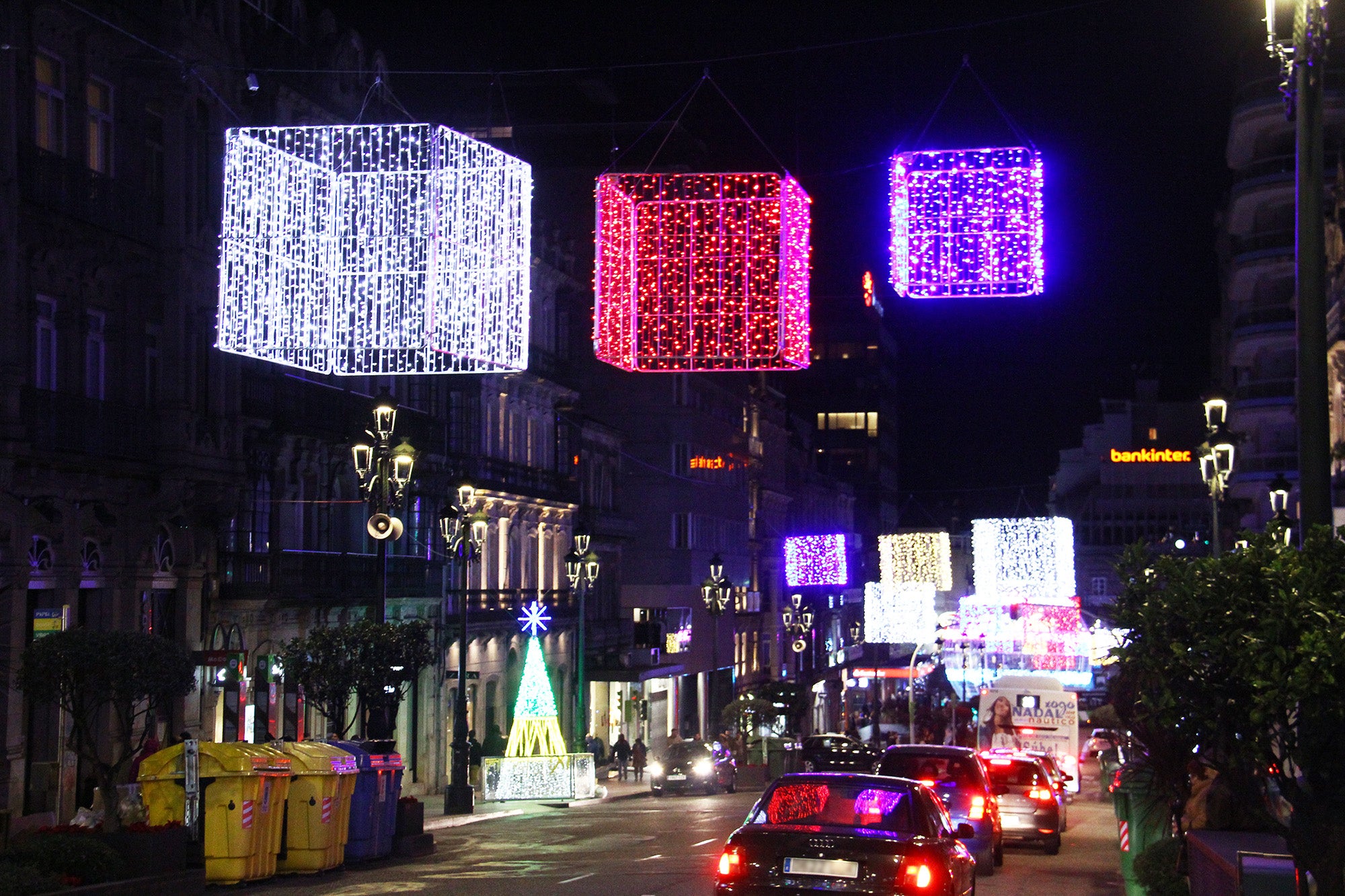 Aplazan la inauguración de la noria de Navidad de Vigo ante la previsión de mal tiempo Aplazan la inauguración de la noria de Navidad de Vigo ante la previsión de mal tiempo