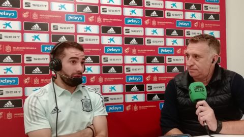 Dani Carvajal en El Transistor. 