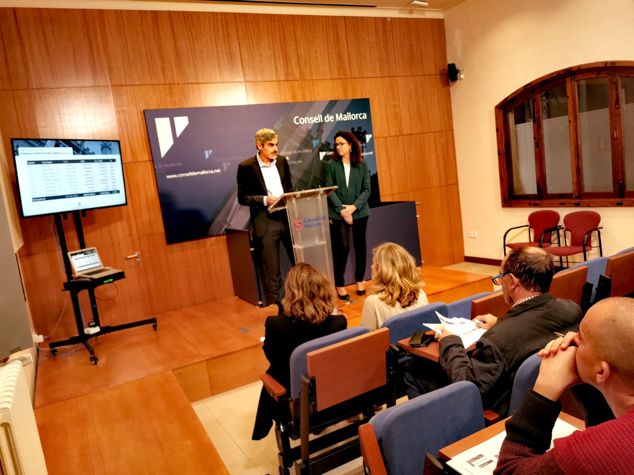 Baja un 1,1% el presupuesto del Consell de Mallorca para el año que viene hasta los 468,8 millones Baja un 1,1% el presupuesto del Consell de Mallorca para el año que viene hasta los 468,8 millones