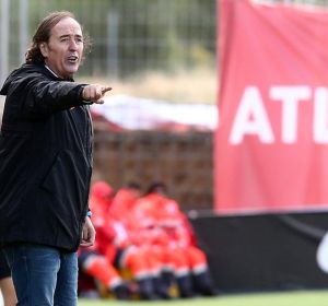 Pablo López, entrenador del Atlético de Madrid femenino Pablo López, entrenador del Atlético de Madrid femenino
