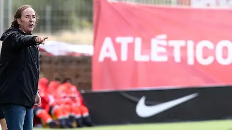Pablo López, entrenador del Atlético de Madrid femenino Pablo López, entrenador del Atlético de Madrid femenino