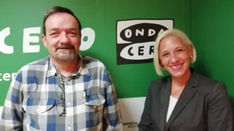 JULIAN NAVARRO Y SONIA TERRERO DE LA FAPA GABRIEL MIRÓ JULIAN NAVARRO Y SONIA TERRERO DE LA FAPA GABRIEL MIRÓ