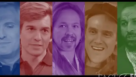 El vídeo viral que convierte a los líderes políticos en 'El Equipo E' El vídeo viral que convierte a los líderes políticos en 'El Equipo E'