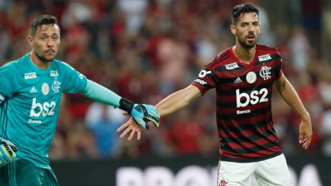Pablo Mar&iacute;, espa&ntilde;ol en el Flamengo. 