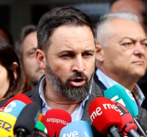 El líder de Vox, Santiago Abascal El líder de Vox, Santiago Abascal