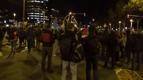  Los CDR cortan la Diagonal de Barcelona y todas las entradas a la ciudad