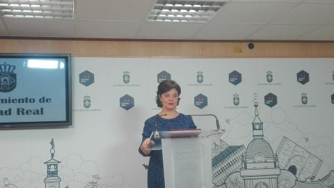 Pilar Zamora, alcaldesa de Ciudad Real