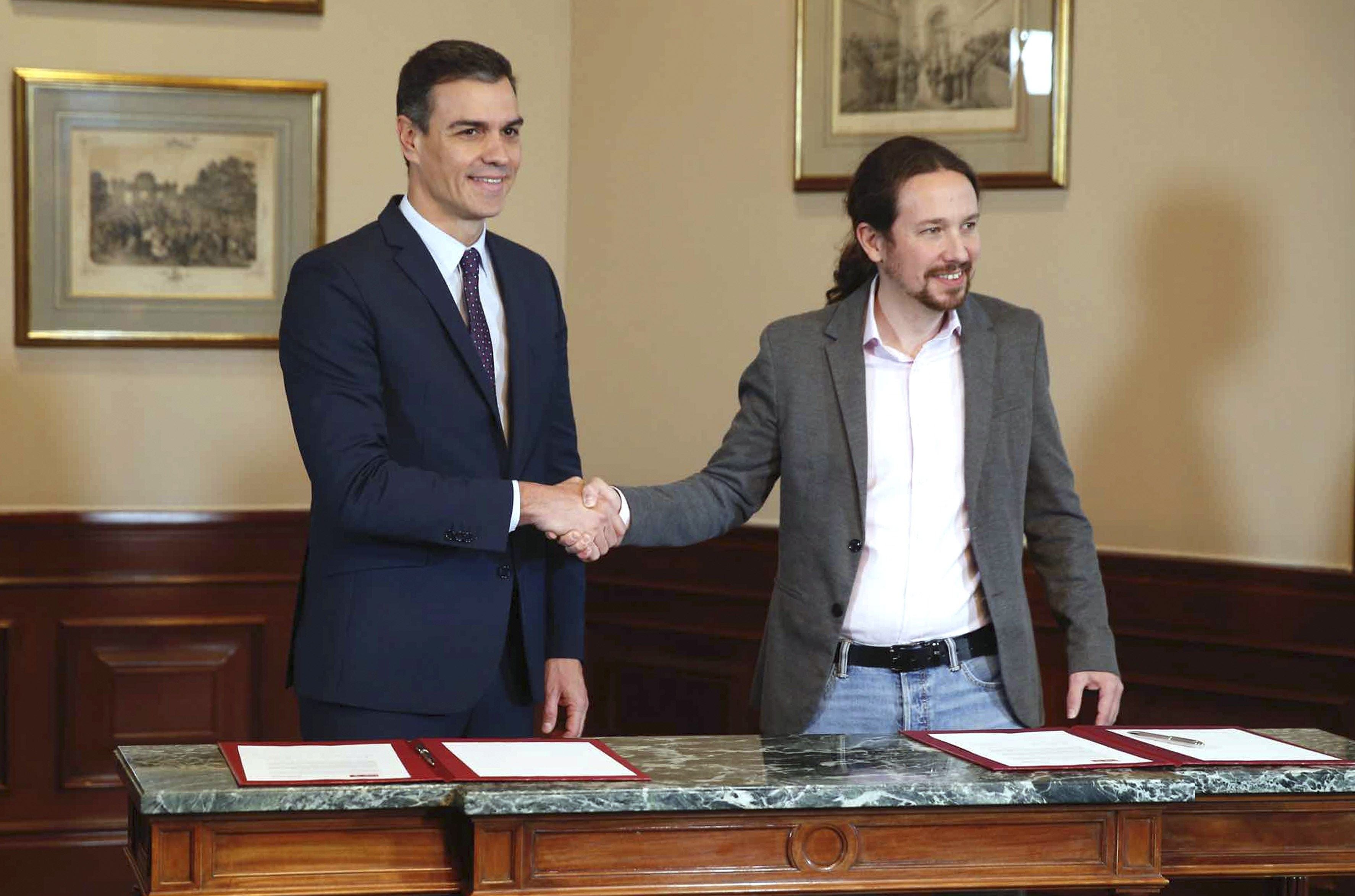 VOTA: ¿Cree que el acuerdo de gobierno entre Sánchez e Iglesias es garantía para afrontar la desaceleración económica? VOTA: ¿Cree que el acuerdo de gobierno entre Sánchez e Iglesias es garantía para afrontar la desaceleración económica?