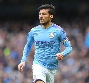 David Silva, durante un partido con el Manchester City David Silva, durante un partido con el Manchester City