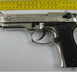 Una de las armas incautadas por la Guardia Civil de Ciudad Real Una de las armas incautadas por la Guardia Civil de Ciudad Real