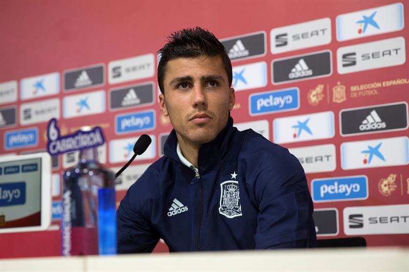 Rodri: "Es mejor ser primero de grupo para coger un posicionamiento mejor para los emparejamientos" Rodri: "Es mejor ser primero de grupo para coger un posicionamiento mejor para los emparejamientos"