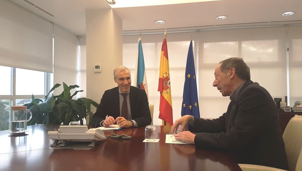 Conde co alcalde de Beariz