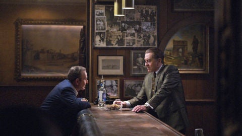 En la fotograf&iacute;a, los actores Joe Pesci y Robert de Niro interpretan una de las escenas