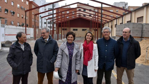 Pilar Zamora ha visitado el desarrollo de las obras de ampliaci&oacute;n del Guardapasos