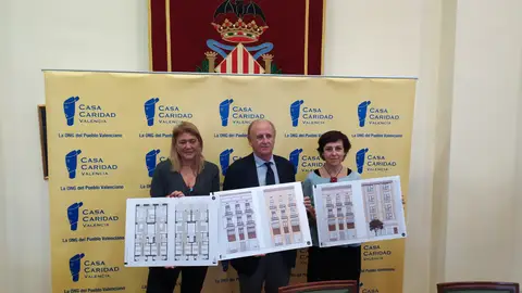 Los responsables de la entidad han presentado el proyecto que funcionará en Abril en 2020. CASA CARIDAD PROYECTO