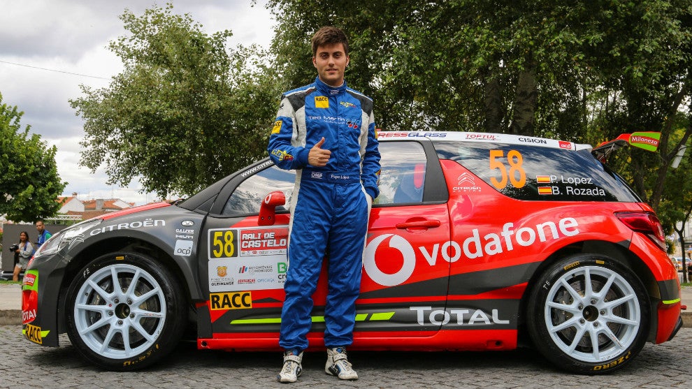Así es Pepe López, el futuro del Rally español Así es Pepe López, el futuro del Rally español